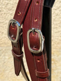 Filet Havane Acajou "Harmonie Prestige" bouclerie argentée